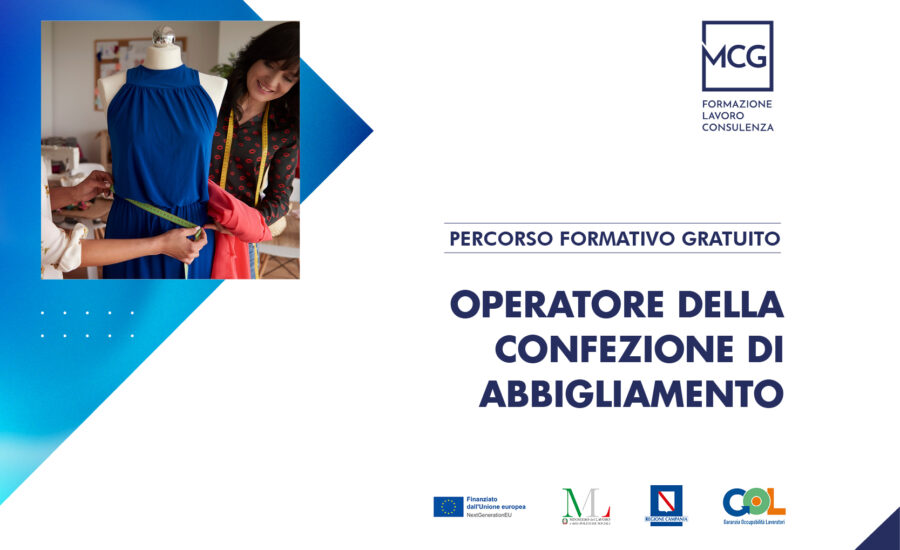 Operatore della confezione di abbigliamento
