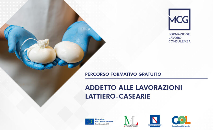 Addetto alle lavorazioni lattiero-casearie