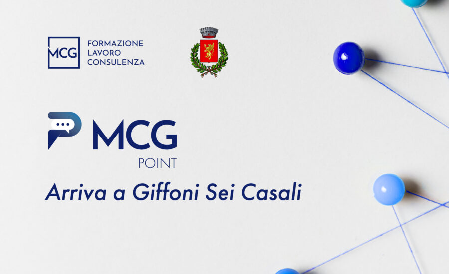 MCG Point arriva a Giffoni Sei Casali: un nuovo spazio gratuito per orientarsi, formarsi, crescere
