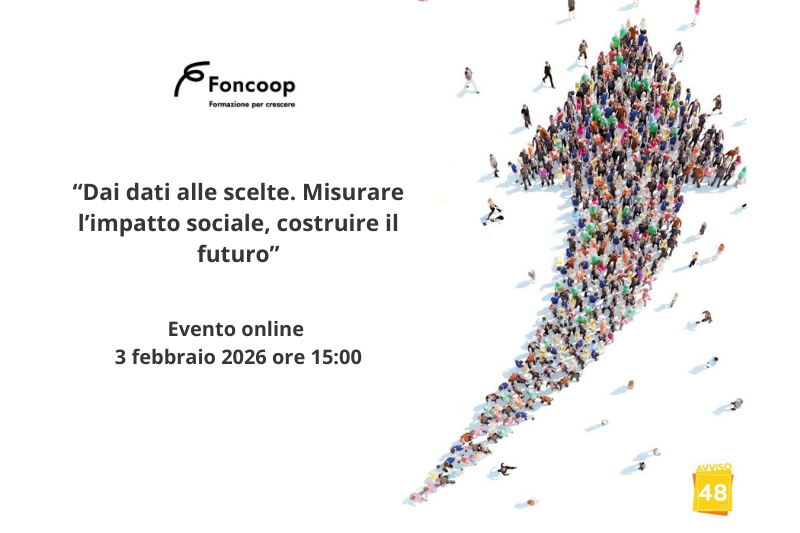Lucia Agosti tra i relatori del webinar FonCoop sulla misurazione dell’impatto sociale